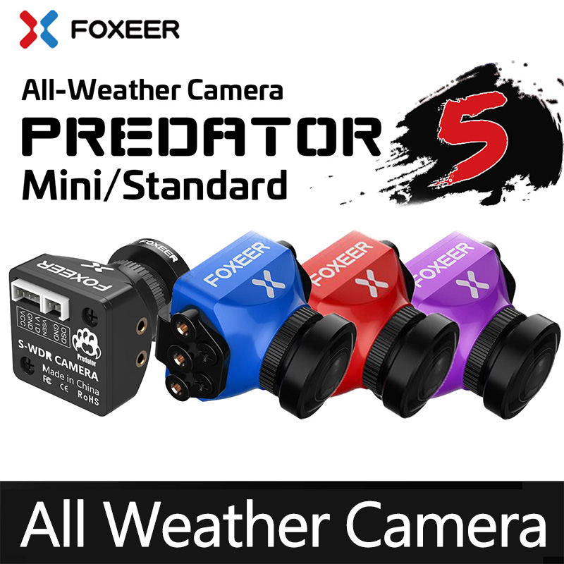 Foxeer Reaper Extreme 2.5W Vtx - Foxeer Predator V5 FPV 카메라 레이싱