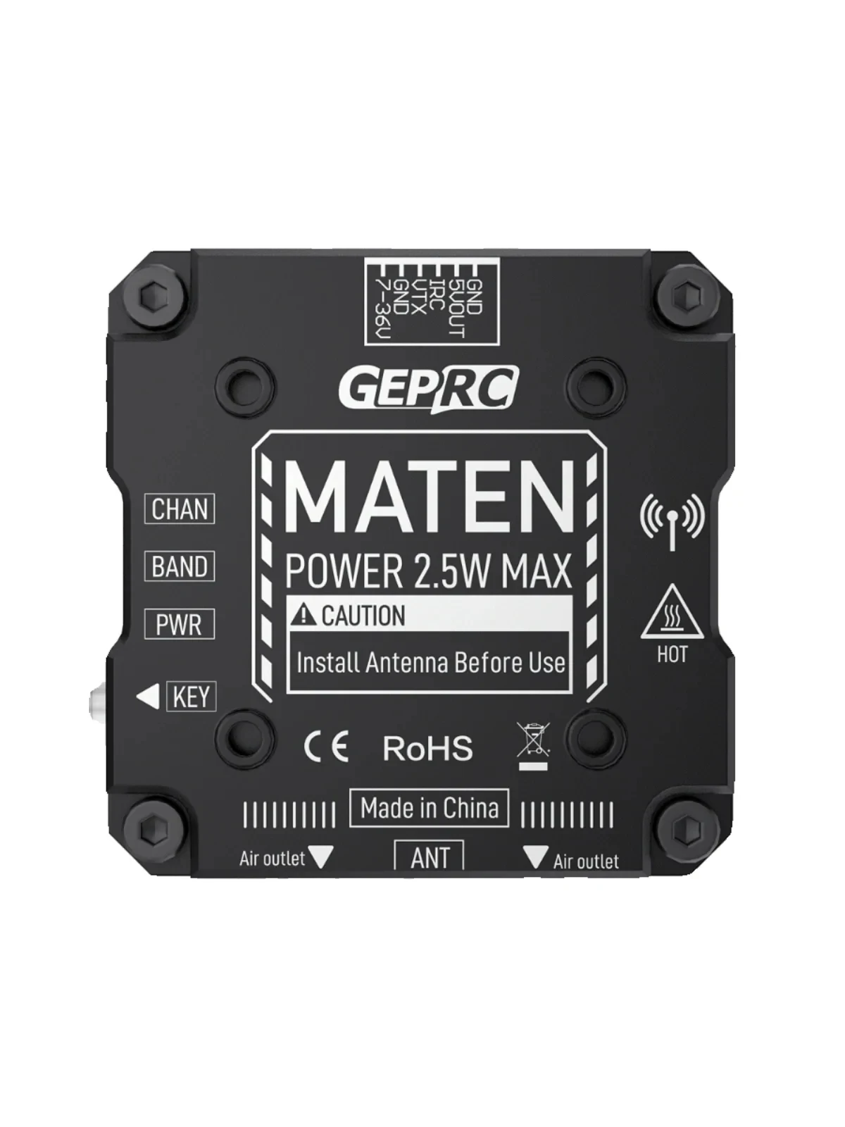 GEPRC MATEN 5.8G 2.5W VTX PRO  - Foxeer Reaper Extreme 2.5W Vtx 리뷰 및 가격